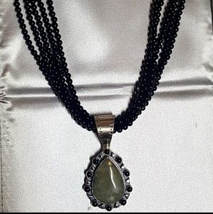 Desert rose trading /Jay King pendant necklace